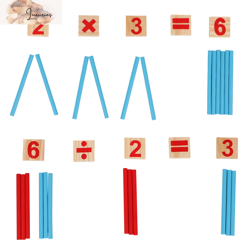 Wooden Montessori Early Education Math Toys