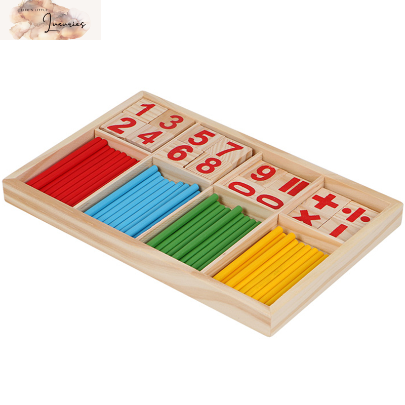 Wooden Montessori Early Education Math Toys